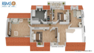 ROOMS4 - EFH im schwedischen Farmhausstil mit großem Garten - Obergeschoss