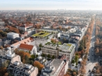 ROOMS4 - Haeven One Büroflächen der Superlative Nymphenburger Straße - Blick zur Innenstadt