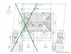ROOMS4- Moderne DHH nur wenige Gehminuten vom Zentrum von Eichenau - Lageplan rechtes Grundstück