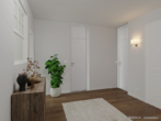 ROOMS4 - 3,5 Zimmer Terrassenwohnung in bester Lage Prinz-Ludwigs-Höhe - Große Diele mit Platz für Stauraum