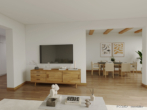 ROOMS4 - 3,5 Zimmer Terrassenwohnung in bester Lage Prinz-Ludwigs-Höhe - Wohnzimmer