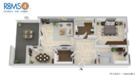 ROOMS4 - 3,5 Zimmer Terrassenwohnung in bester Lage Prinz-Ludwigs-Höhe - Grundriss